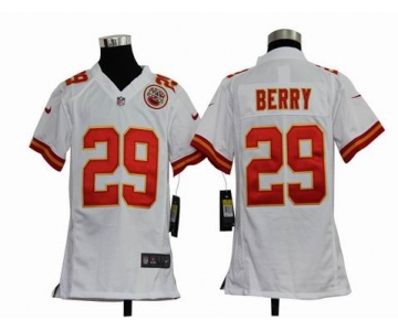 nike youth nfl jerseys kansas city chiefs #29 berry white[nike]