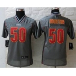 nike youth nfl jerseys kansas city chiefs #50 houston grey[nike vapor][houston]