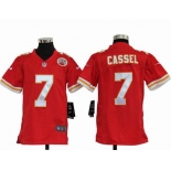 nike youth nfl jerseys kansas city chiefs #7 cassel red[nike]