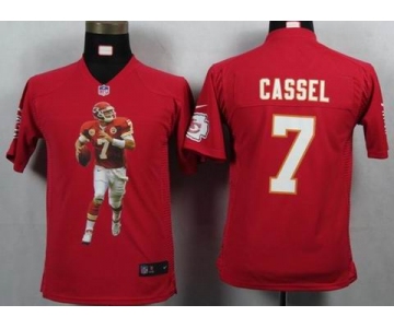 nike youth nfl jerseys kansas city chiefs #7 cassel red[portrait fashion]