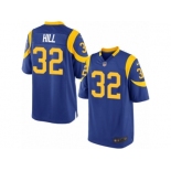 Men's Nike Los Angeles Rams #32 Troy Hill Game Royal Blue Alternate NFL Jersey