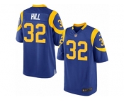 Men's Nike Los Angeles Rams #32 Troy Hill Game Royal Blue Alternate NFL Jersey