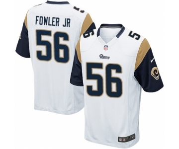 Men's Nike Los Angeles Rams #56 Dante Fowler Jr Game White NFL Jersey