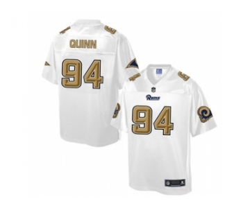 Nike St.Louis Rams #94 Robert Quinn White Men's NFL Pro Line Fashion Game Jersey