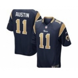 nike nfl jerseys st. louis rams #11 austin dk.blue[game]