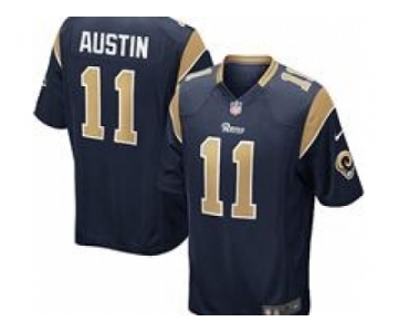 nike nfl jerseys st. louis rams #11 austin dk.blue[game]