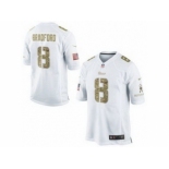 nike nfl jerseys st. louis rams #8 bradford white[nike USA]