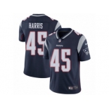 Men Nike New England Patriots #45 David Harris Navy Blue Team Color Vapor Untouchable Limited Player NFL Jersey