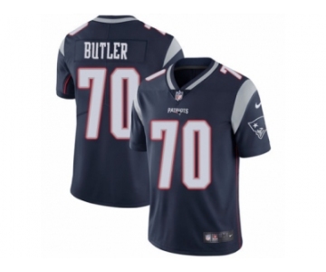 Men Nike New England Patriots #70 Adam Butler Navy Blue Team Color Vapor Untouchable Limited Player NFL Jersey