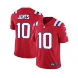 Men's New England Patriots #10 Mac Jones 2021 Red Vapor Untouchable Limited Stitched NFL Jersey