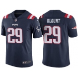 Men's New England Patriots #29 LeGarrette Blount Navy Color Rush Limited Jersey