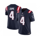 Men's New England Patriots #4 Bailey Zappe Navy 2023 F.U.S.E. Vapor Limited Football Stitched Jersey