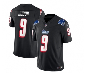 Men's New England Patriots #9 Matthew Judon Black 2023 F.U.S.E. Vapor Limited Football Stitched Jersey