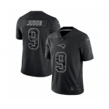 Men's New England Patriots #9 Matthew Judon Black Reflective Limited Stitched Football Jersey