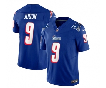 Men's New England Patriots #9 Matthew Judon Blue 2023 F.U.S.E. Vapor Limited Football Stitched Jersey