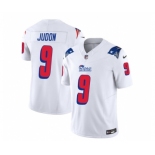 Men's New England Patriots #9 Matthew Judon White 2023 F.U.S.E. Vapor Limited Football Stitched Jersey