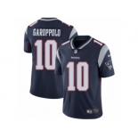 Men's Nike New England Patriots #10 Jimmy Garoppolo Vapor Untouchable Limited Navy Blue Team Color NFL Jersey