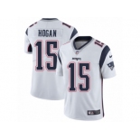 Men's Nike New England Patriots #15 Chris Hogan Vapor Untouchable Limited White NFL Jersey