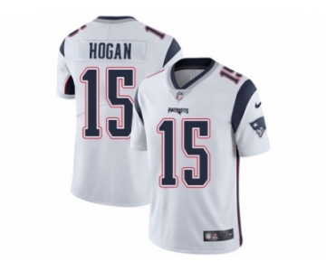 Men's Nike New England Patriots #15 Chris Hogan Vapor Untouchable Limited White NFL Jersey