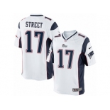 Men's Nike New England Patriots #17 Devin Street Limited White NFL Jersey