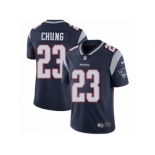 Men's Nike New England Patriots #23 Patrick Chung Vapor Untouchable Limited Navy Blue Team Color NFL Jersey