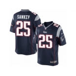 Men's Nike New England Patriots #25 Bishop Sankey Limited Navy Blue Team Color NFL Jersey