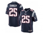 Men's Nike New England Patriots #25 Bishop Sankey Limited Navy Blue Team Color NFL Jersey