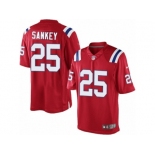 Men's Nike New England Patriots #25 Bishop Sankey Limited Red Alternate NFL Jersey