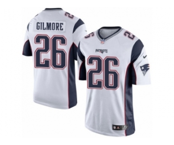 Men's Nike New England Patriots #26 Stephon Gilmore Limited White NFL Jersey