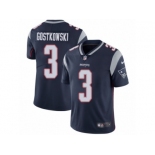 Men's Nike New England Patriots #3 Stephen Gostkowski Vapor Untouchable Limited Navy Blue Team Color NFL Jersey