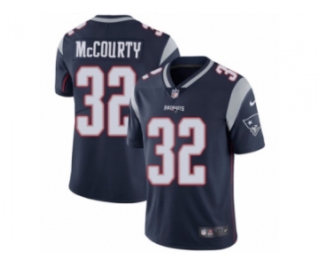 Men's Nike New England Patriots #32 Devin McCourty Vapor Untouchable Limited Navy Blue Team Color NFL Jersey