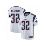 Men's Nike New England Patriots #32 Devin McCourty Vapor Untouchable Limited White NFL Jersey