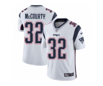 Men's Nike New England Patriots #32 Devin McCourty Vapor Untouchable Limited White NFL Jersey