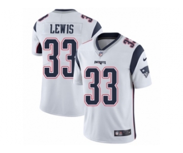 Men's Nike New England Patriots #33 Dion Lewis Vapor Untouchable Limited White NFL Jersey