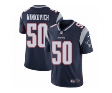 Men's Nike New England Patriots #50 Rob Ninkovich Vapor Untouchable Limited Navy Blue Team Color NFL Jersey