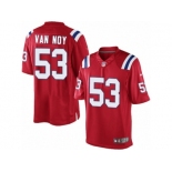 Men's Nike New England Patriots #53 Kyle Van Noy Limited Red Alternate NFL Jersey