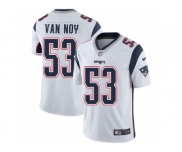 Men's Nike New England Patriots #53 Kyle Van Noy Vapor Untouchable Limited White NFL Jersey