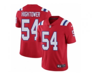 Men's Nike New England Patriots #54 Dont'a Hightower Vapor Untouchable Limited Red Alternate NFL Jersey