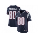 Men's Nike New England Patriots #80 Danny Amendola Vapor Untouchable Limited Navy Blue Team Color NFL Jersey