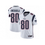 Men's Nike New England Patriots #80 Danny Amendola Vapor Untouchable Limited White NFL Jersey