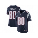 Men's Nike New England Patriots #80 Irving Fryar Vapor Untouchable Limited Navy Blue Team Color NFL Jersey