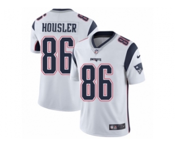 Men's Nike New England Patriots #86 Rob Housler Vapor Untouchable Limited White NFL Jersey