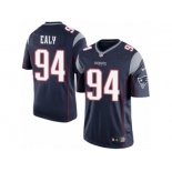 Men's Nike New England Patriots #94 Kony Ealy Limited Navy Blue Team Color NFL Jersey