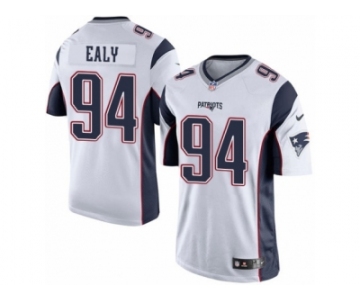 Men's Nike New England Patriots #94 Kony Ealy Limited White NFL Jersey