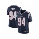 Men's Nike New England Patriots #94 Kony Ealy Vapor Untouchable Limited Navy Blue Team Color NFL Jersey