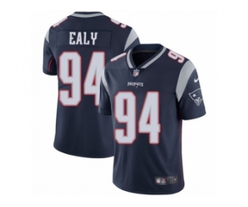 Men's Nike New England Patriots #94 Kony Ealy Vapor Untouchable Limited Navy Blue Team Color NFL Jersey