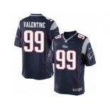 Men's Nike New England Patriots #99 Vincent Valentine Limited Navy Blue Team Color NFL Jersey