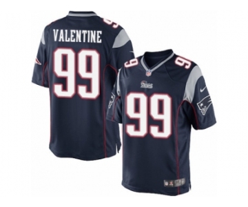 Men's Nike New England Patriots #99 Vincent Valentine Limited Navy Blue Team Color NFL Jersey