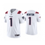 New England Patriots #1 Cam Newton White 2020 Vapor Limited Jersey