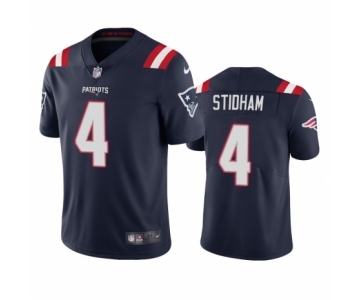 New England Patriots #4 Jarrett Stidham Navy 2020 Vapor Limited Jersey